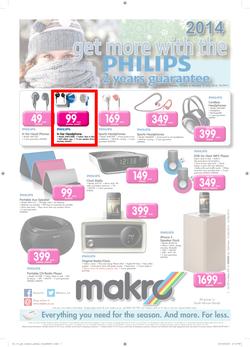 Makro : Philips Catalogue ( 10 Jun - 16 Jun 2014 ), page 1