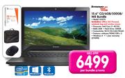 Lenovo 15.6" Ci3/6GB/500GB/W8 Bundle G5070