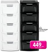 Big Jim 5 Drawer Storage-Each