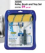 Addis Roller,Brush And Tray Set-Per Set