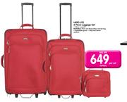 Hero Lite 3-Piece Luggage Set-Per Set