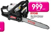 Ryobi 38cc Petrol Chainsaw-Each