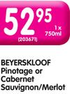 Beyerskloof Pinotage Or Sauvignon/Merlot-750ml