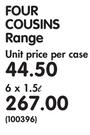 Four Cousins Range-6x1.5L