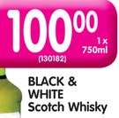 Black & White Scotch Whisky-750ml
