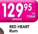 Red Heart Rum-750ml