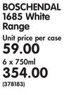 Boschendal 1685 White Range-6x750ml