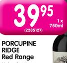 Porcupine Ridge Red Range-750ml