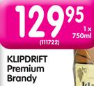 Klipdrift Premium Brandy-750ml