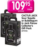 Cactus Jack Sour Tequila Or Bubblegum In Jack Parow Collector's Gift Pack-750ml