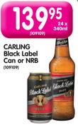 Carling Black Label Can Or NRB-24x330ml