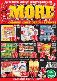 Boxer Super Stores Limpopo & Mpumalanga : Your Favourite Discount Supermarket Give You More (22 April - 12 May 2024)