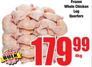 Frozen Whole Chicken Leg Quarters-4Kg