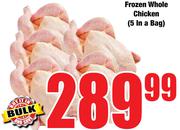 Frozen Whole Chicken (5 In A Bag)