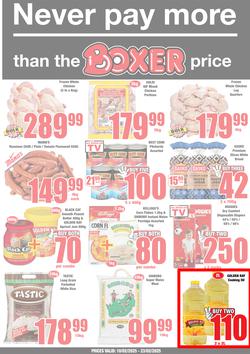 Boxer Super Stores Limpopo & Mpumalanga : Never Pay More Than The Boxer Price (10 February - 23 February 2025), page 1