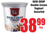 Dew Drop Double Cream Yoghurt Assorted-1Kg