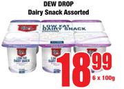 Dew Drop Dairy Snack Assorted-6 x 100g