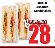 Boxer Assorted Sndwiches-For 2