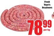 Fresh Vuyo's Braaiwors-Per Kg