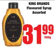 King Brands Flavoured Syrup Assorted-500g
