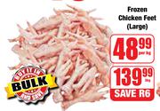 Frozen Chicken Feet (Large)-Per Kg