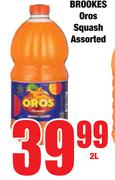 Brookes Oros Squash Assorted-2L
