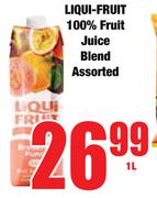 Liqui Fruit 100% Fruit Juice Blend Assorted-1L