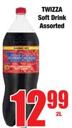 Twizza Soft Drink Assorted-2L