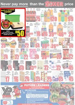 Boxer Super Stores Limpopo & Mpumalanga : Never Pay More Than The Boxer Price (10 February - 23 February 2025), page 4