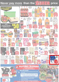 Boxer Super Stores Limpopo & Mpumalanga : Never Pay More Than The Boxer Price (10 February - 23 February 2025), page 4
