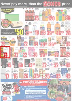 Boxer Super Stores Limpopo & Mpumalanga : Never Pay More Than The Boxer Price (10 February - 23 February 2025), page 4