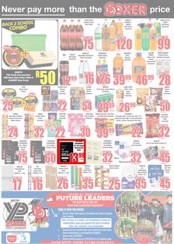 Boxer Super Stores Limpopo & Mpumalanga : Never Pay More Than The Boxer Price (10 February - 23 February 2025), page 4