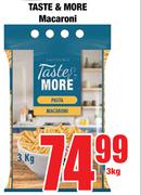 Taste & More Macaroni-3Kg