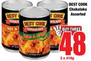 Best Cook Chakalaka Assorted-3 x 410g