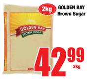 Golden Ray Brown Sugar-2Kg