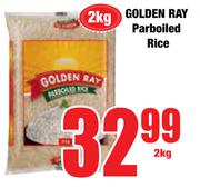 Golden Ray Parboiled Rice-2Kg