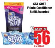 Sta Soft Fabric Conditioner Refill Assorted-2 x 500ml