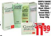 Gentle Magic Lotion 125ml/Skin Care Mask 100ml/Vanishing Cream 50ml/Serum 50g/Soap 100g-Each