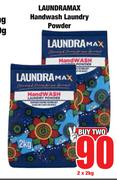 Laundramax Handwash Laundry Powder-2 x 2Kg