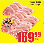 Frozen Sliced Pork Chops-3Kg