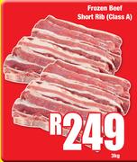 Frozen Beef Short Rib (Class A)-3Kg