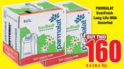Parmalat Everfresh Long Life Milk Assorted-2 x 6 x 1L