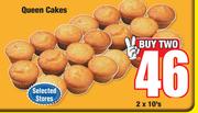 Queen Cakes-2 x 10's
