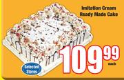 Imitation Cream Ready Made Cake-Each