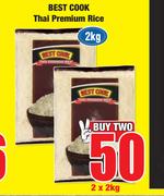 Best Cook Thai Premium Rice-2 x 2Kg