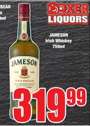 Jameson Irish Whiskey-750ml