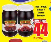 Best Cook Sliced/Grated Beetroot-2 x 780g