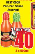 Best Cook Peri Peri Sauce Assorted-2 x 500ml