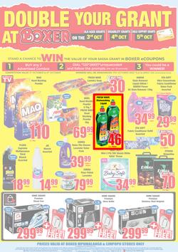 Boxer Super Stores Limpopo & Mpumalanga : Dreams Come True (26 September - 9 October 2022), page 8