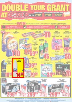 Boxer Super Stores Limpopo & Mpumalanga : Dreams Come True (26 September - 9 October 2022), page 8